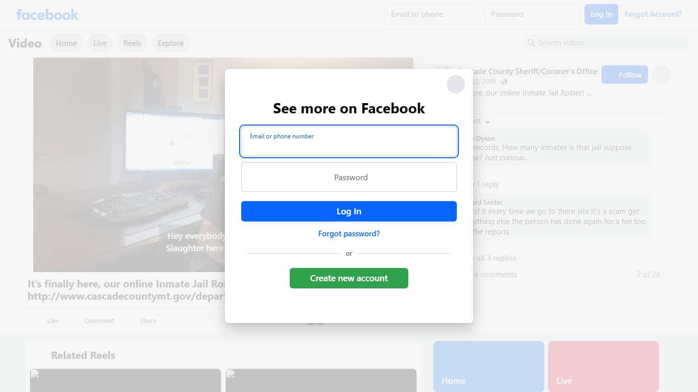 It’s finally here, our online Inmate Jail Roster! http://www.cascadecountymt.gov/departments/sheriffs-office KFBBKRTV Great Falls @great falls tribune The Electric Great Falls MT Police Department KTVH | Cascade County Sheriff/Coroner's Office | Facebook